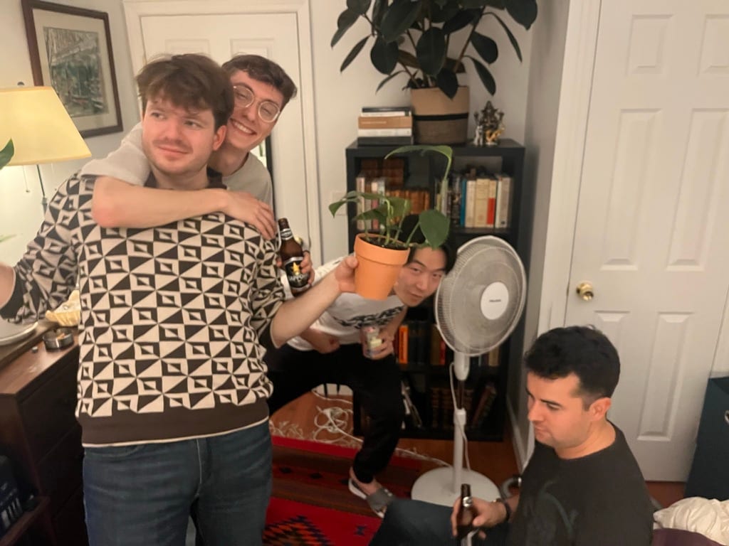 ev with friends