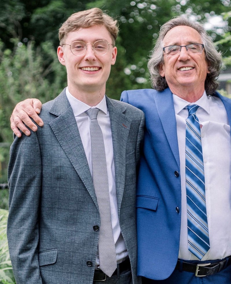 ev and his dad
